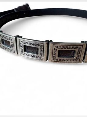 90s Greek Key Link Belt